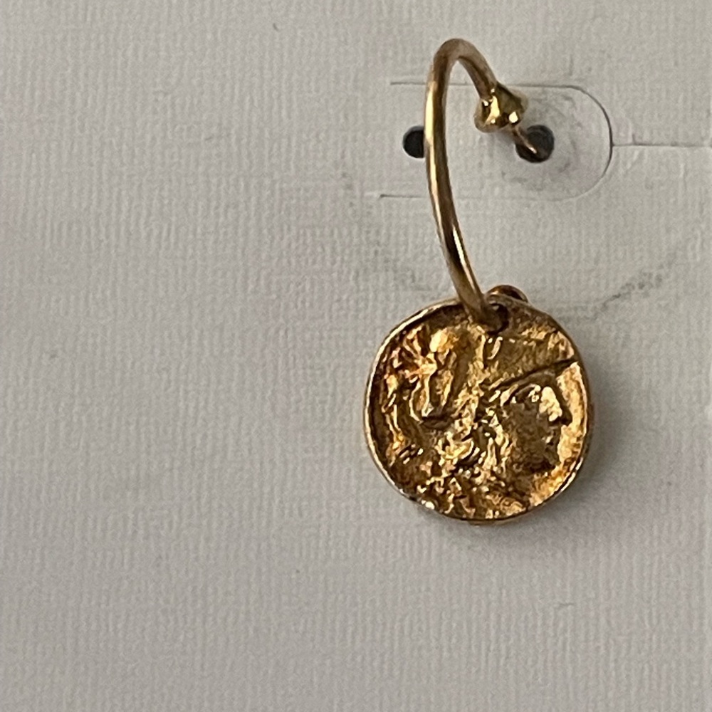Adina Eden “Adina’s Jewels” Sterling Silver‎ Gold Plated Earrings - Picture 5 of 5